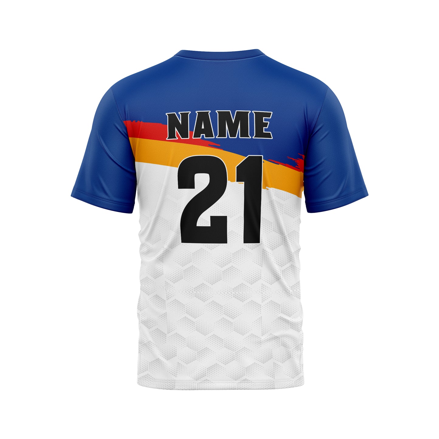 Persian Blue Blaze Soccer Jersey Set | SK009