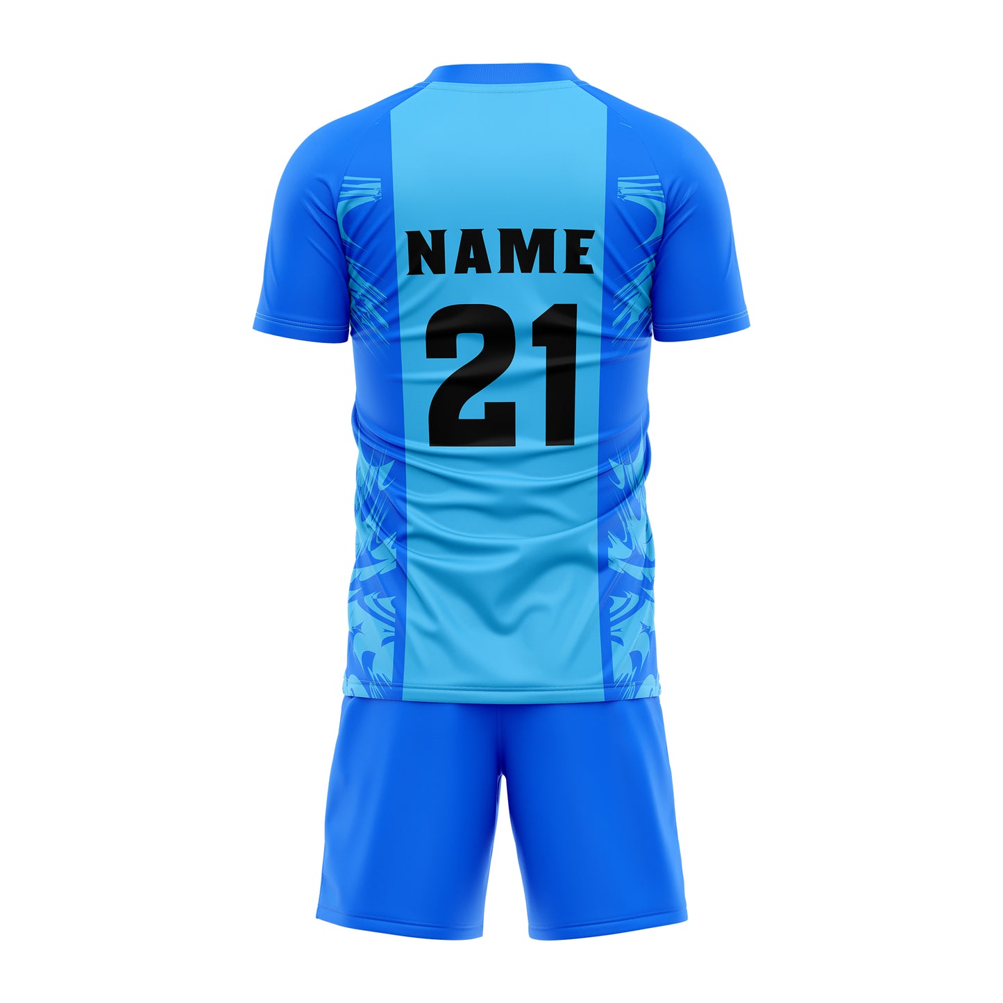 Blue Dynamo Soccer Jersey Set | SK005