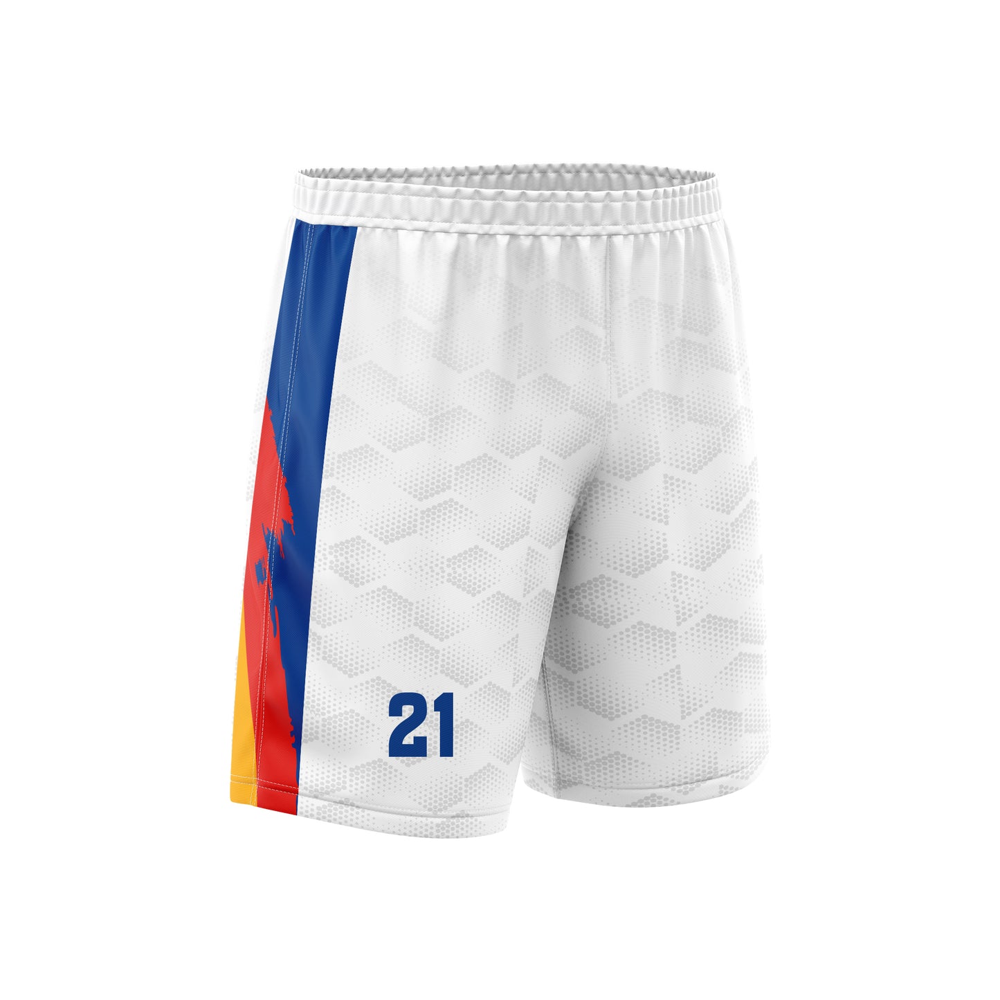 Persian Blue Blaze Soccer Jersey Set | SK009