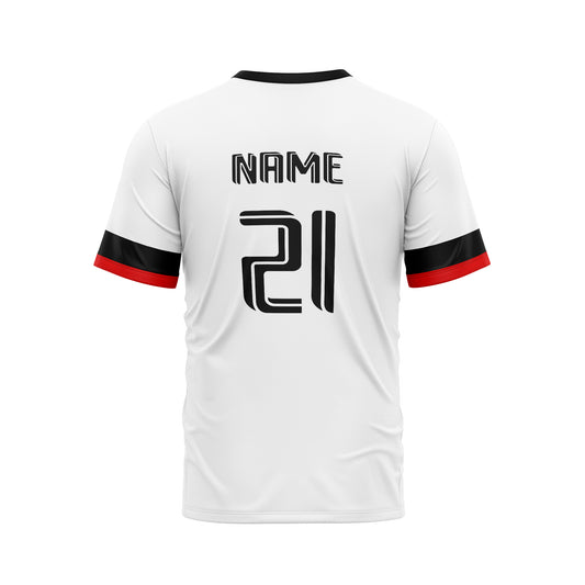 White Smoke Velocity Soccer Jersey | NT001
