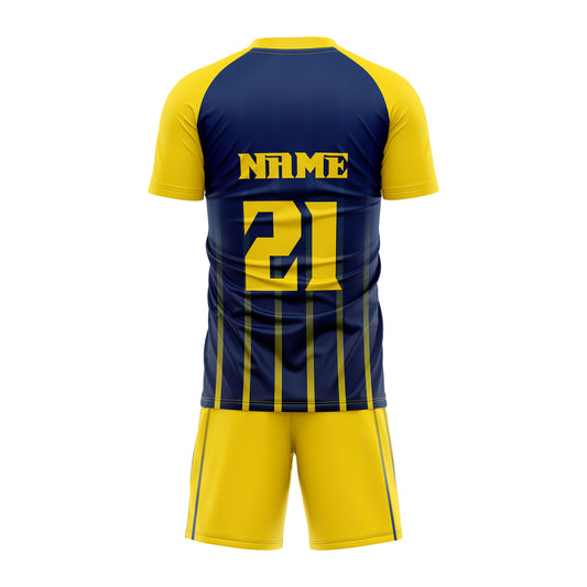 Oxford Blue Thunder Soccer Jersey Set | SK001