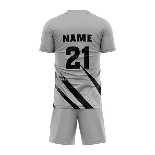 Gray Blitz Soccer Jersey Set | SK004