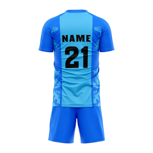 Blue Dynamo Soccer Jersey Set | SK005