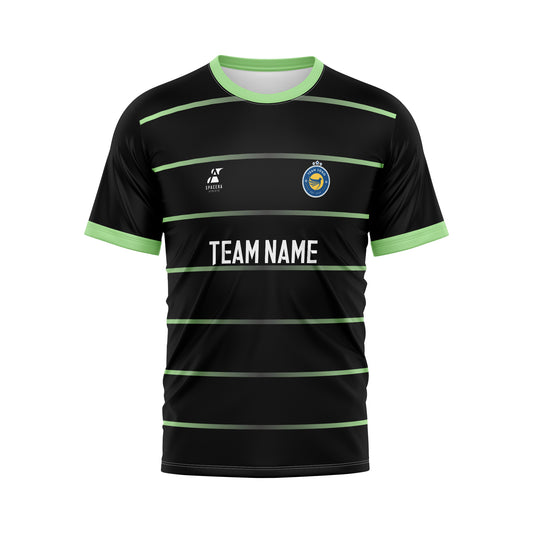 Black Surge Soccer Jersey | NT003